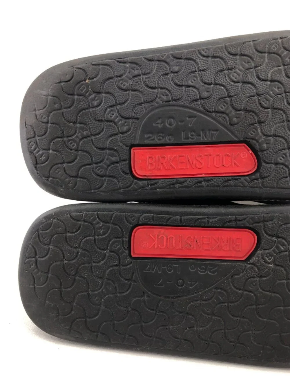 Birkenstock Tatami Black Leather Slide Sandals 9